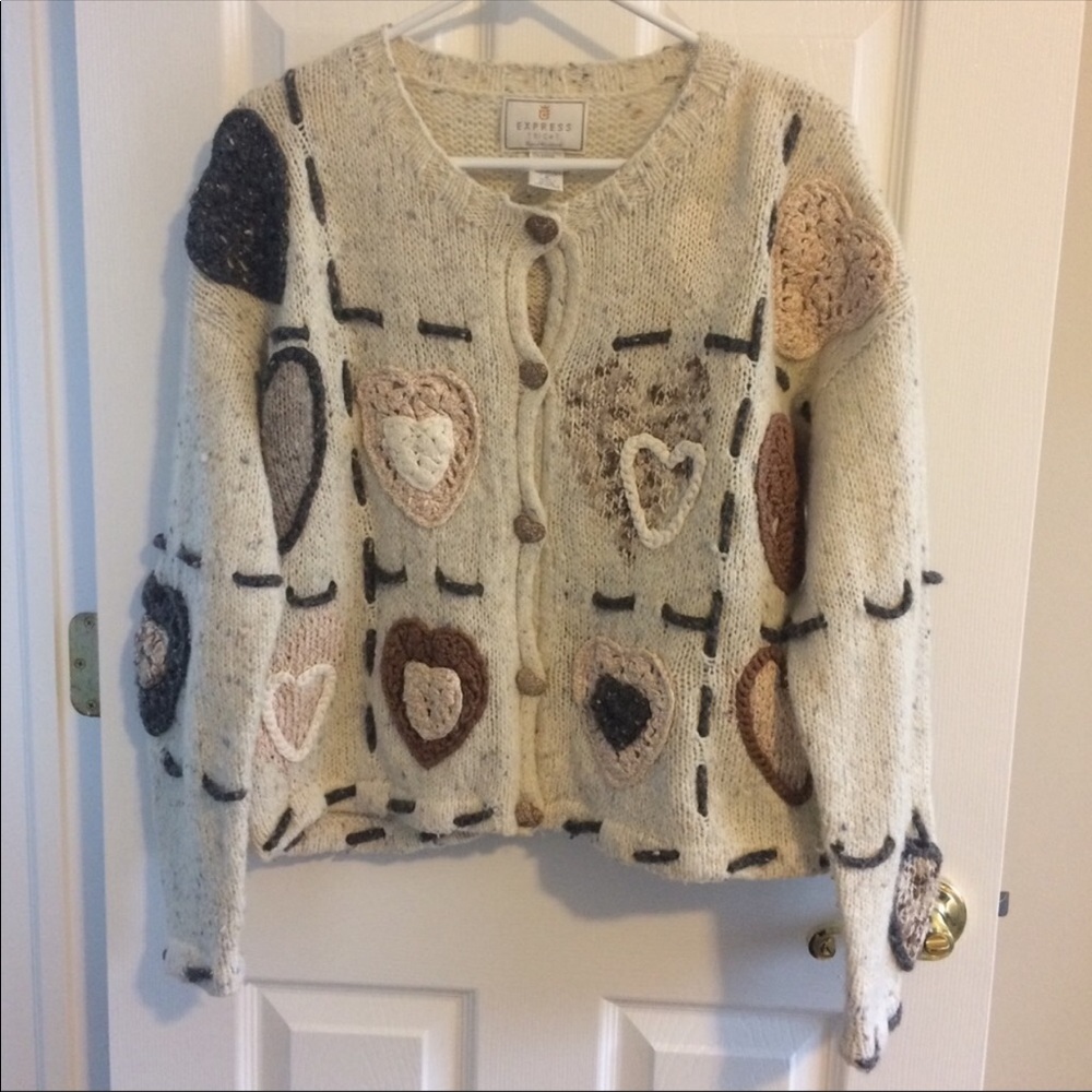 ISO Express button down vintage cardigan